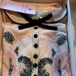 Plume De Teese Peach (Limited Edition) Wheels & Dollbaby Cardigan